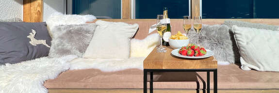 Oasis Zermatt - Terrasse