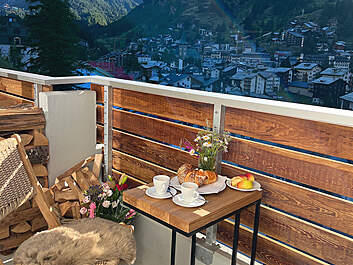 Aussicht Terrasse West